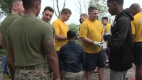 Shoreline clean-up