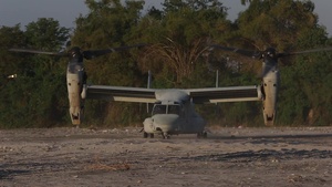 Marines fly to Colonel Ernesto P. Ravina Air Base during KAMANDAG 2