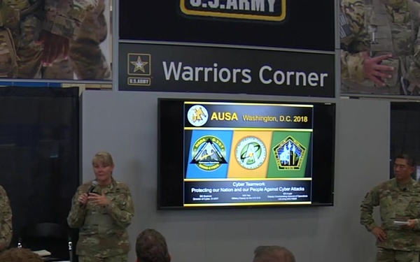 AUSA 2018 Warriors Corner #4 - Cyber Teamwork