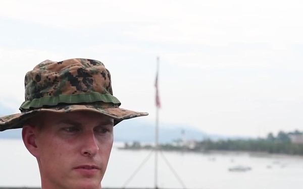 KAMANDAG 2, Interview with 1stLt Ross Ochs, AAV platoon commander for BLT 2/5, aboard USS Ashland