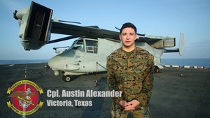 31st MEU Marines, Sailors Grant Best Wishes to Favorite NFL Teams