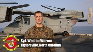 31st MEU Marines, Sailors Grant Best Wishes to Favorite NFL Teams