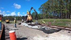 MOTSU rail repair timelapse