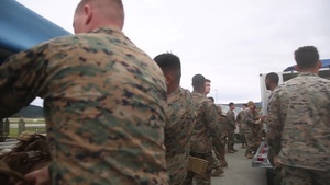 U.S. Marines arrive in Norway to participate in Exercise Trident Juncture 2018