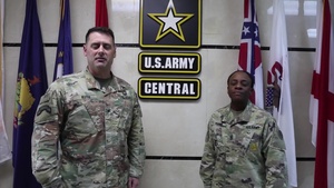 COL Kuth and CSM Reed-ASG Qatar- Army v. Navy Game Shout Outs-Watch Stadium