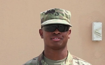 PFC Malique Studevan-25th Signal Battalion-Army v. Navy Game Shout Out-Watch Stadium