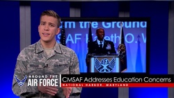 Around the Air Force: CMSAF Talks Education / MH-139 Contract