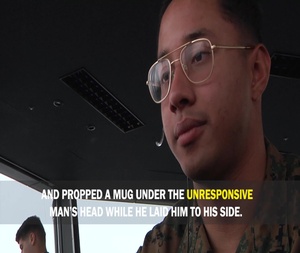 MCAS Iwakuni Marine saves lives