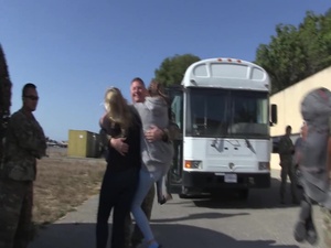 California Air National Guardsmen returns home from deployment