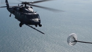 Florida Air Force Reserve Rescue Unit performs reconnaissance after Hurricane Michael