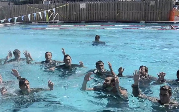 PJ's train University of Florida Men's Swim Team