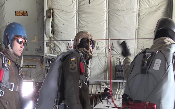 Clear Sky Parachute Training B-Roll
