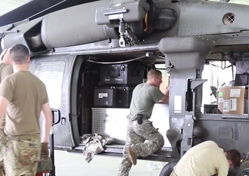 Alaksa aviatiors prepare to return home after Hurricane Florence relief efforts