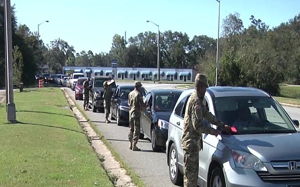Georgia National Guard's Response to Hurricane Michael in Albany, Ga.