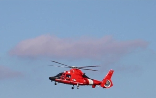 HH-65 Dolphin Landing