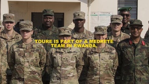 I Am Toure - African Immigrant participates in first Rwandan medical readiness training exercise with U.S. Army Africa