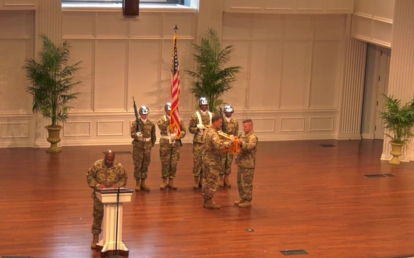 300th Sustainment Brigade Casing Ceremony
