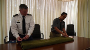 Chain of Custody of U.S. Army Staff Sgt. Marshall F. Kipina