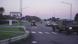 UK Forces Test Military Mobility En Route to NATO Exercise Trident Juncture 2018