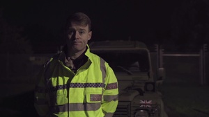 UK Forces Test Military Mobility En Route to NATO Exercise Trident Juncture 2018 (Soundbites)