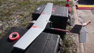 Aerial Survey Imagery of Hurricane Michael Damage and Interview