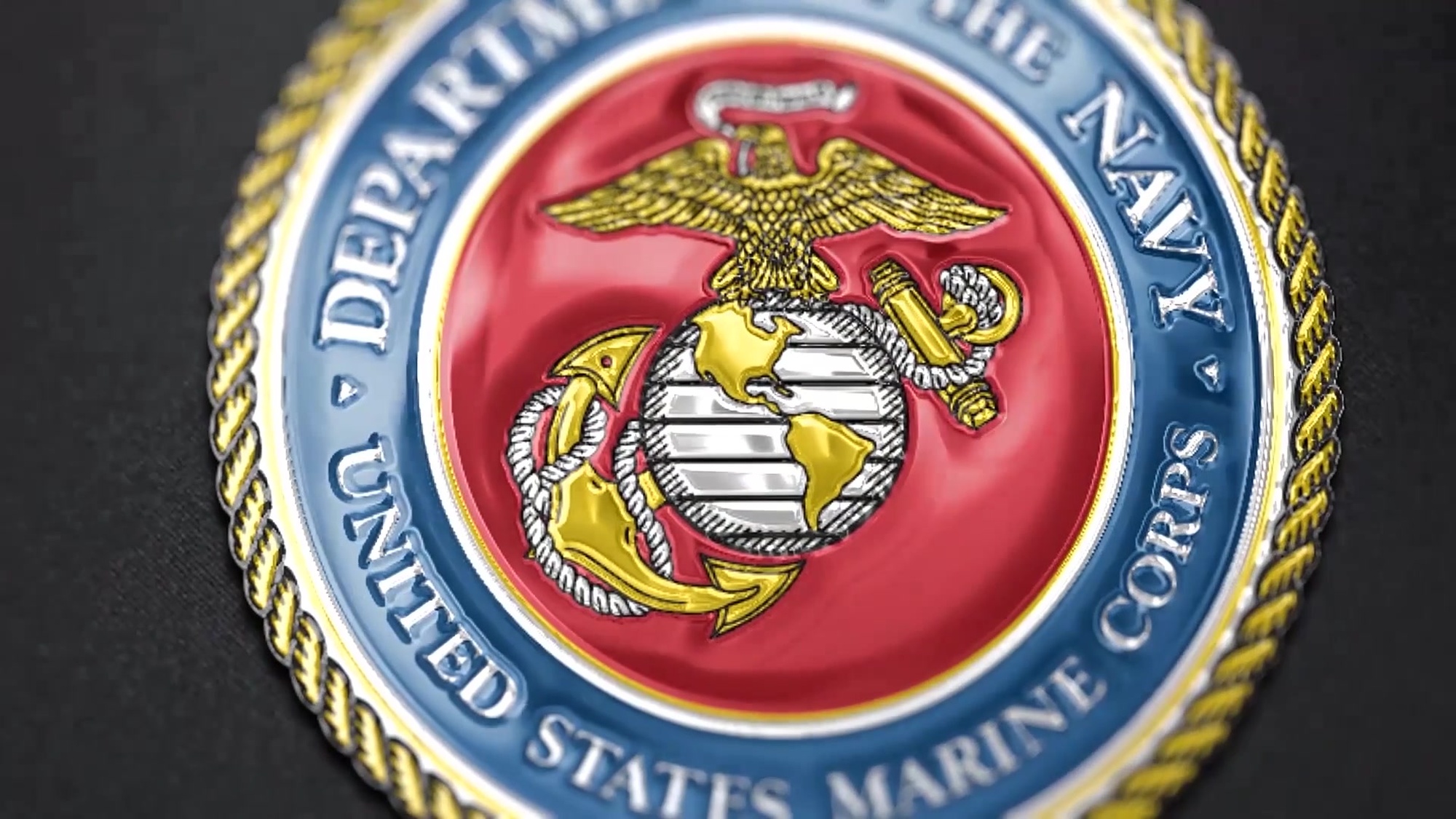 Ten second bumper created during an animation training in Headquarters Marine Corps in order to showcase how lightning and multiple cameras may be brought into Adobe After Effects to make your logo animation stand out all whilst using multiple bevel and embossing layers in order to show the smaller details of the logo itself.<br /><br />(U.S. Marine Corps Animation by Sgt. Cristian Bestul)