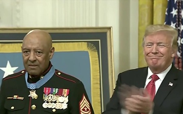 Trump Presents Medal of Honor