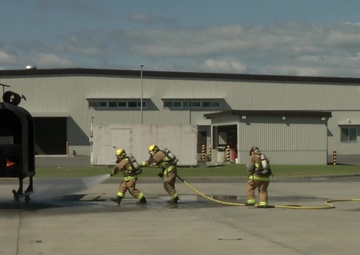 MCAS Iwakuni Fire Department hosts Open House for Fire Prevention Week (B-Roll)