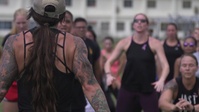 Ashley Horner visits Okinawa for Domestic Violence Prevention Month