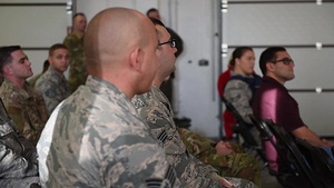 LACSD Community Outreach and Engagement Director visits the 569th United States Forces Police Squadron