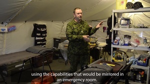 TRIDENT JUNCTURE 18 - Canadian medical capabilities interview w/subtitles