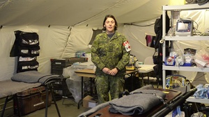 TRIDENT JUNCTURE 18 - Canadian medical capabilities interview in French