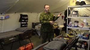 TRIDENT JUNCTURE 18 - Canadian medical capabilities interview