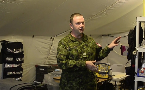 TRIDENT JUNCTURE 18 - Canadian medical capabilities interview