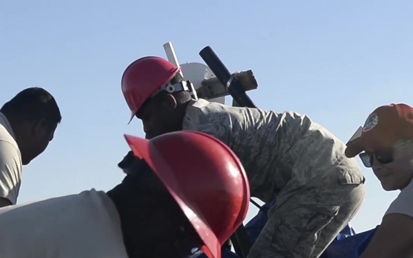 823rd RED HORSE Squadron Repairs Roof