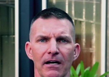 U.S. Army Reserve Soldier gives shoutout to his alama mater, LSU