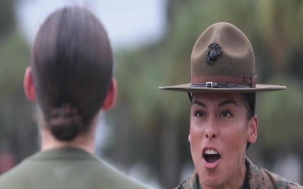Staff Sgt. Dalia Chavez, Mother and Drill Instructor