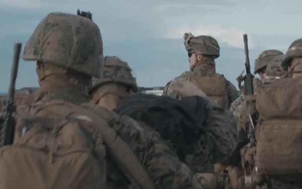 TRIDENT JUNCTURE 2018 - US Marines Land in Iceland Ahead of NATO Exercise Trident Juncture 2018