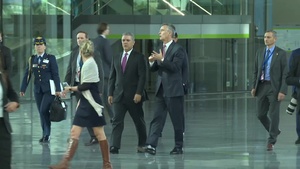 Visit to NATO by the President of Colombia