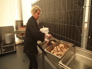 Hell Catering Owner working