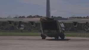 Indonesia Disaster Relief: Multilateral C-130s BROLL