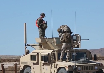 Shoot it down | CLB-4 Marines conduct motorized operations training (B-Roll)