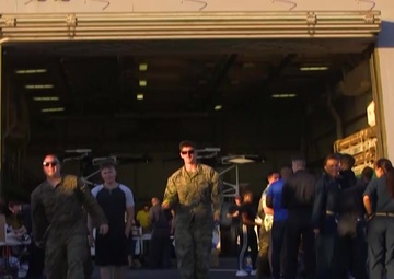 Marines, Sailors participate in USS Green Bay steel beach picnic