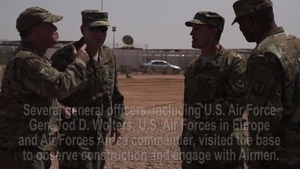 General Wolters Visits Nigerien Air Base 201