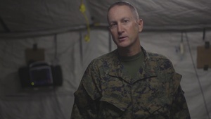CLB-2 Corpsman Perform Mass Casualty Drill