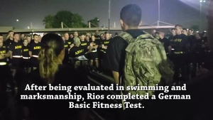 Steel Rain Soldier Competes for GAFPB