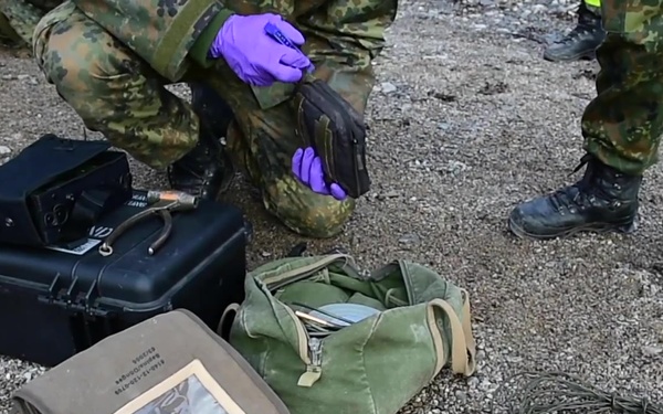 TRIDENT JUNCTURE 2018 - German Explosive Ordnance Disposal Team