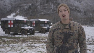 CLB 2 Corpsmen Participate in Ambulance Exchange Training