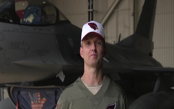 TSgt Micah Larsh Arizona Cardinals NFL Shout Out