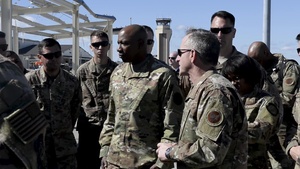 Air Force Leadership Visits Tyndall Air Force Base